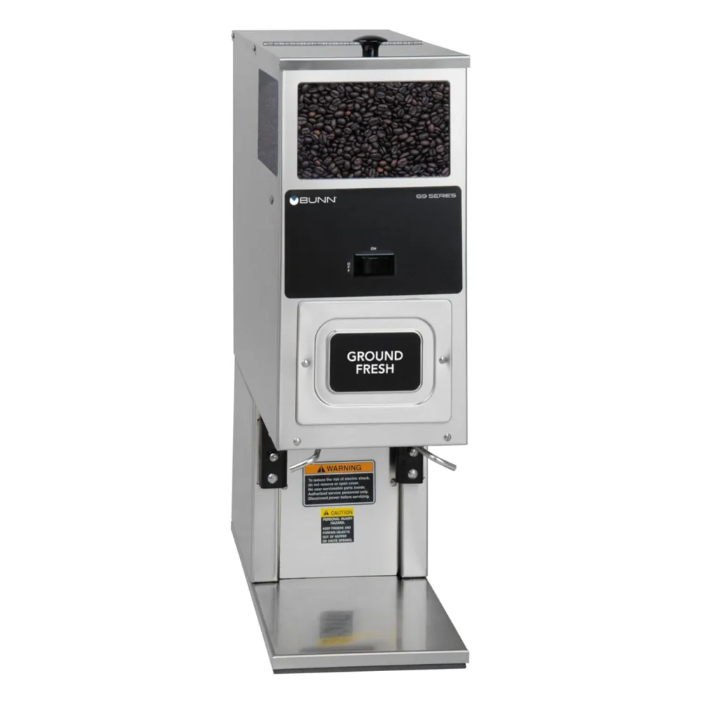 Bunn G9T HD Automatic Coffee Grinder with 9 lb Hopper Capacity, 120V