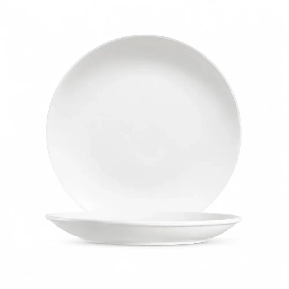CAC China 101-21C 12" Porcelain Coupe Plate