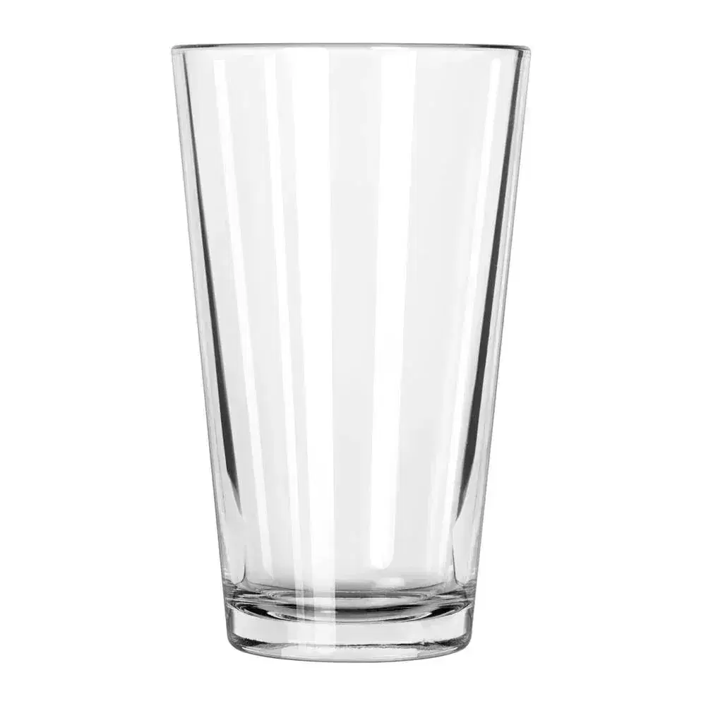Libbey 5139 16 oz. Customizable Mixing Glass / Pint Glass
