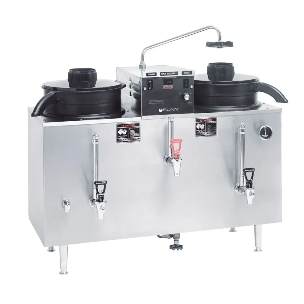 Bunn U3 3 gal High Volume Coffee Urn Brewer with 2 Tanks, 120/240V 1-Ph