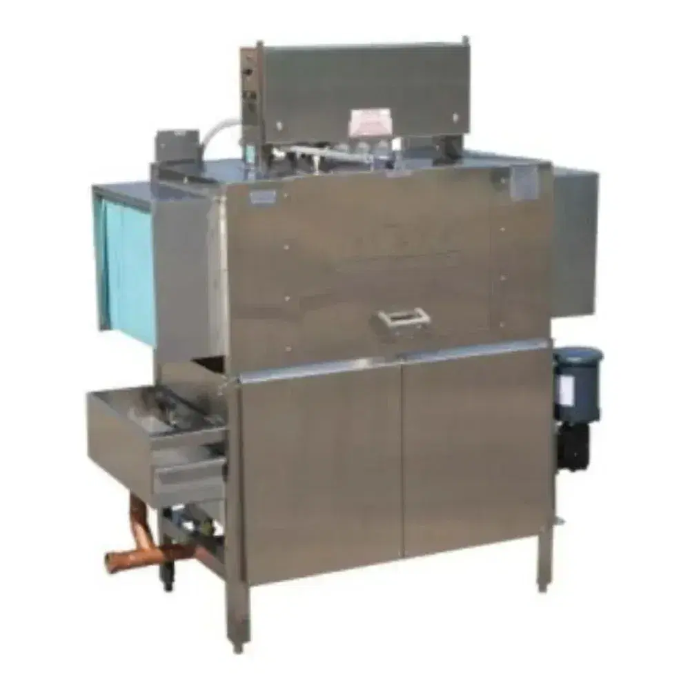American Dish ADC-44-T 44" Conveyor Dishwasher High Temp, Stainless Steel, Final Rinse Jets, L-R, Tall Hood