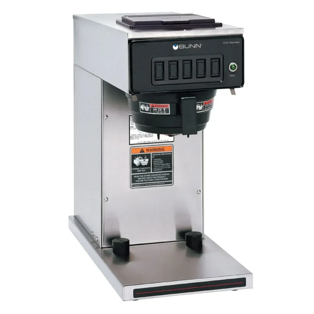 Bunn CWTF15-TC Medium Volume Pourover Thermal Coffee Maker, 3.9 gal/hr, 120V