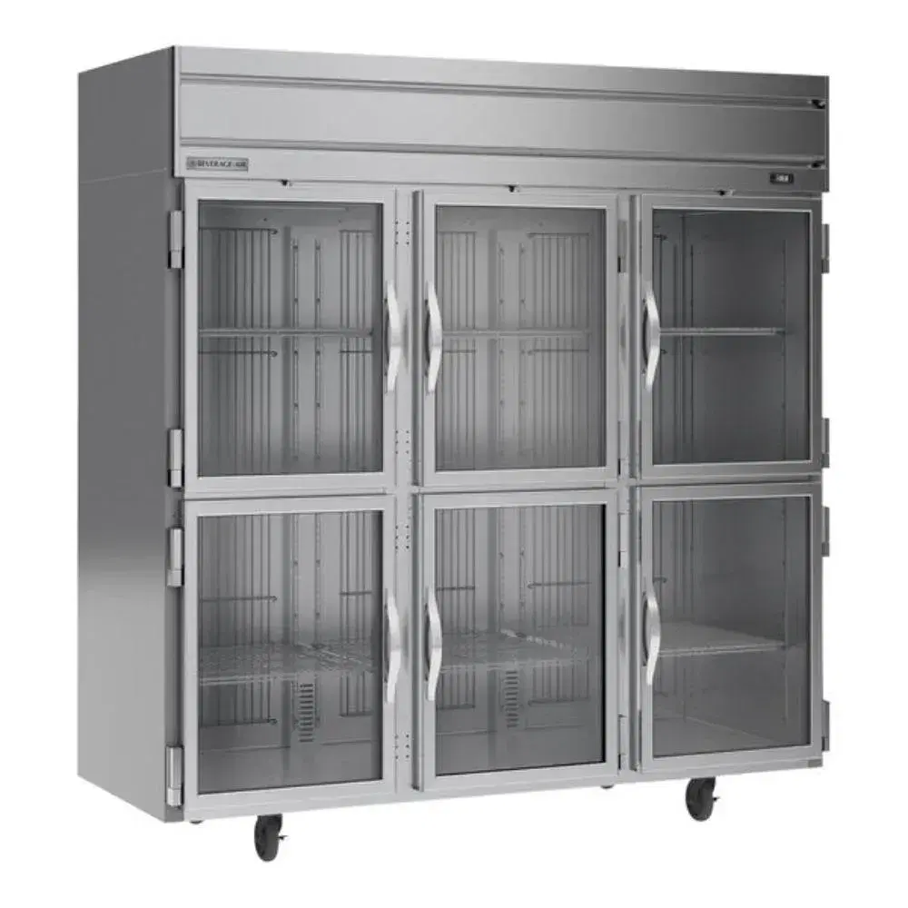 Beverage-Air HFS3HC-1HG Horizon Series 78" Reach-In Freezer, Half Glass Door