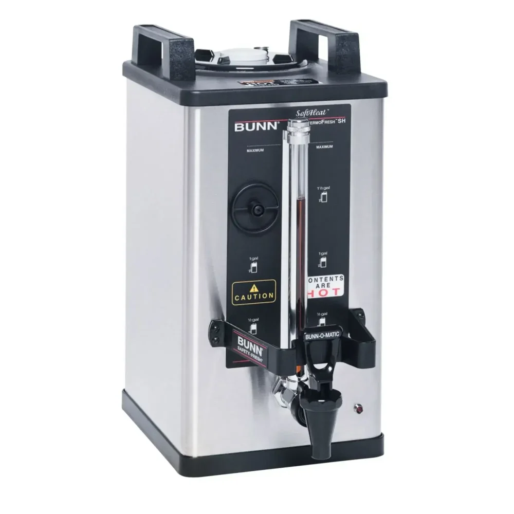 Bunn Soft Heat 1.5 Gallon Server for Satellite Brewers, Stainless Steel