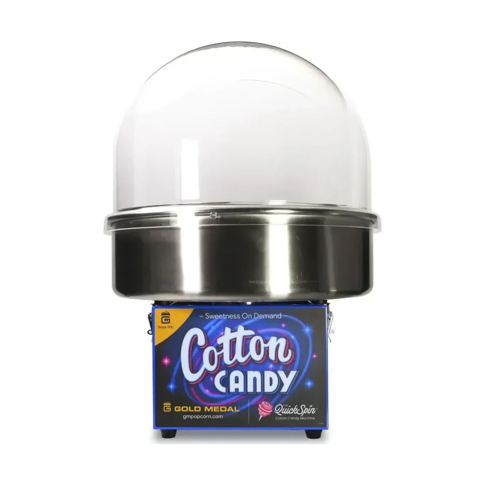 Gold Medal QuickSpin™ Single Serve Cotton Candy Machine w/ QuickStart & QuickCool Technology, 120v