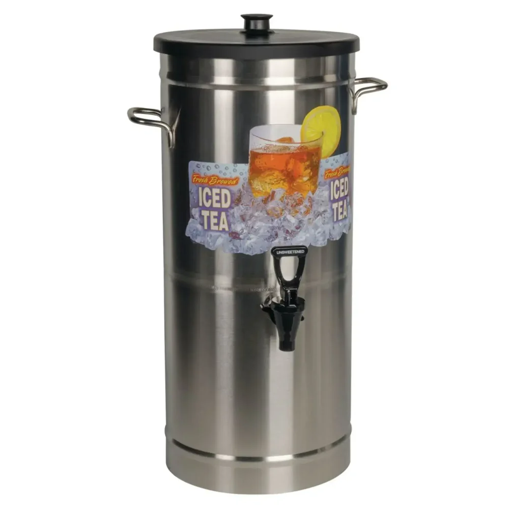 Bunn TDS-3.5 3.5 gal Round Iced Tea and Coffee Dispenser with Handles