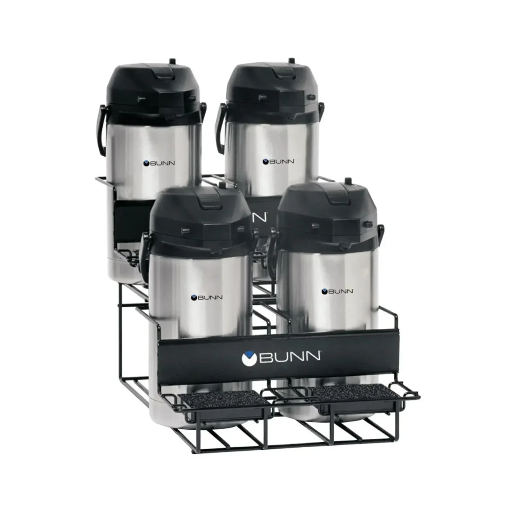 Bunn UNIV-4 APR Universal Airpot Rack for 4 Airpots, Holds 2 Upper and 2 Lower