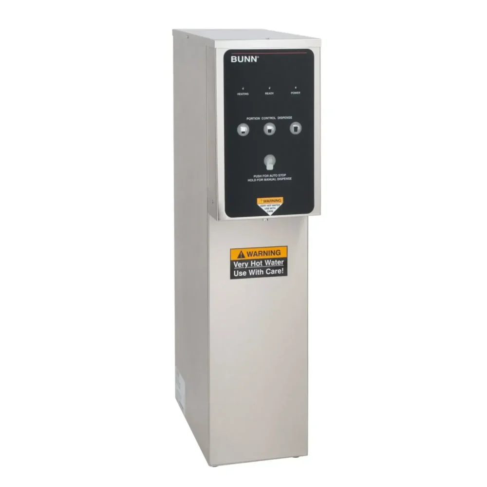 Bunn H5E-DV PC Low Volume Plumbed Hot Water Dispenser, 5 gal, 120V