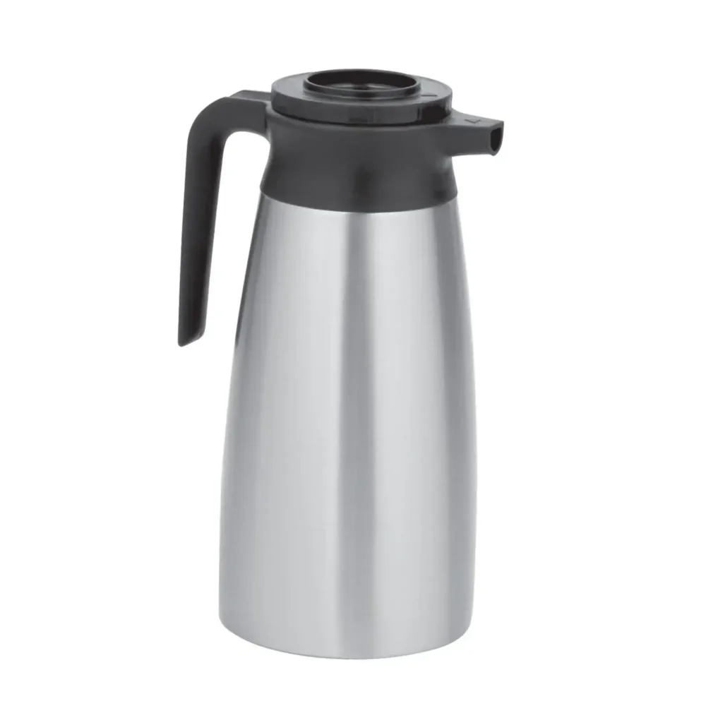 Bunn 64 oz Thermal Coffee Pitcher, 1.9 Liter, Stainless Steel