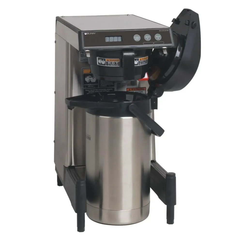 Bunn WAVE15-APS SmartWave Low Profile Wide Base Coffee Brewer, Digital Controls, 120V