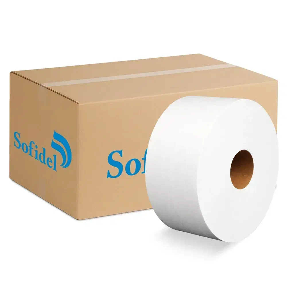 Sofidel 12" Toilet Tissue Roll, 2-Ply, 6 Rolls/Case