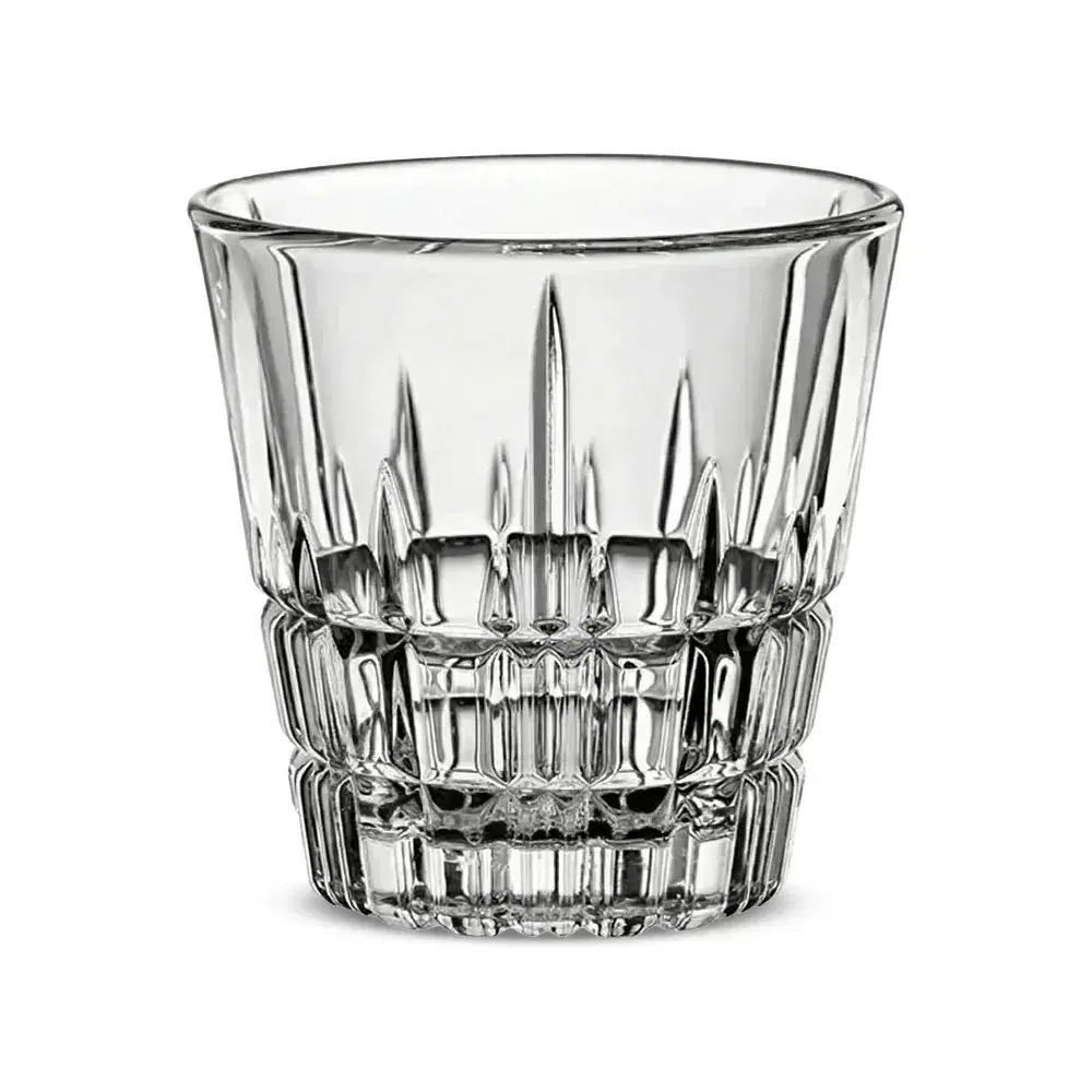 Libbey 4508041 Perfect Serve Series 2.75 oz. Round Espresso/Shot Glass with Scratch-resistant and Cut Design