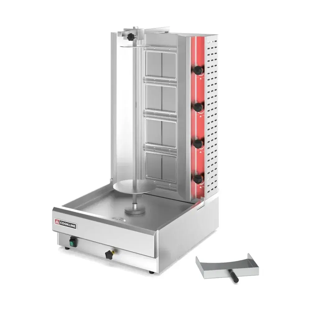 Cookline 21" Electric Vertical Gyro / Kebab Shawarma Machine, 120 lb, 120V