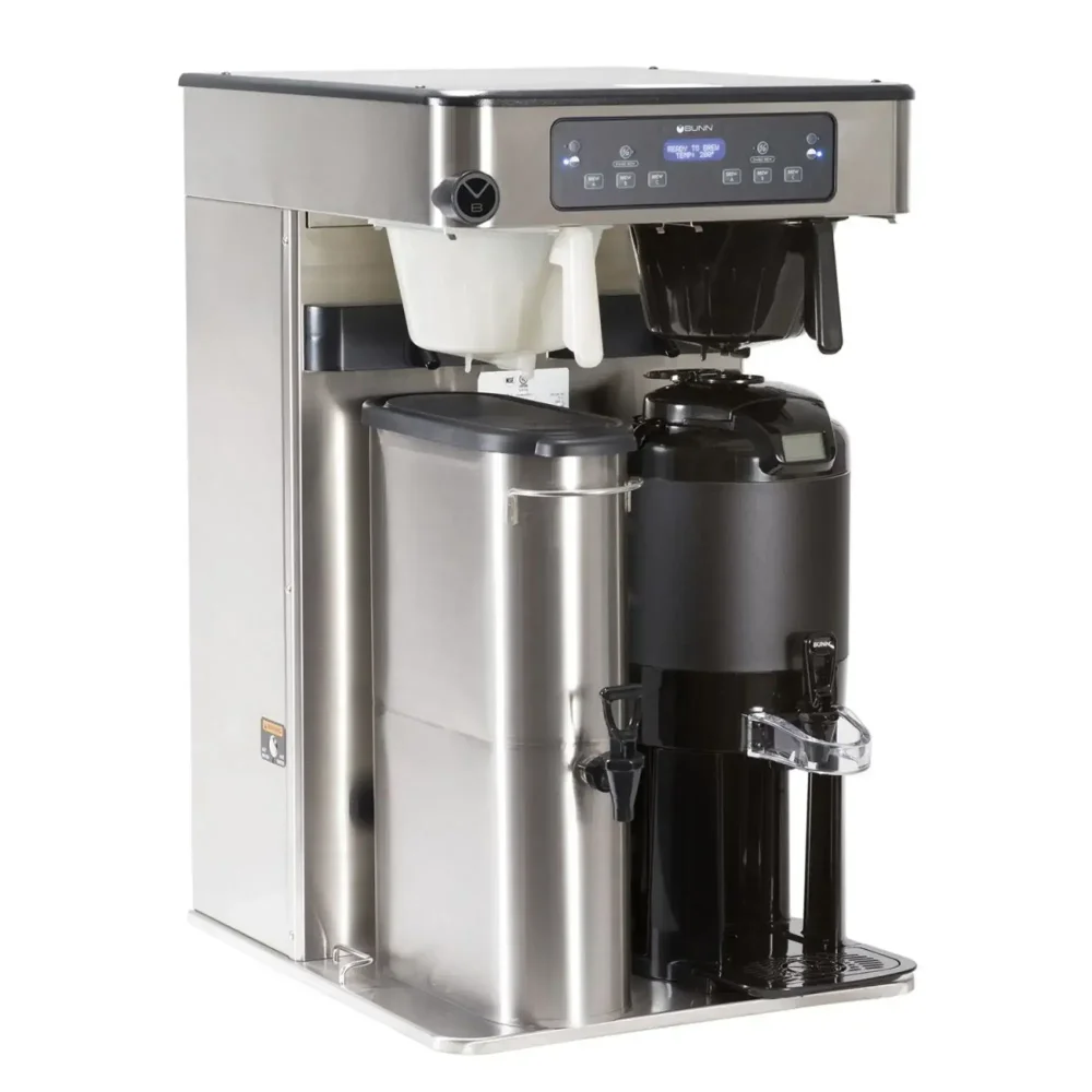 Bunn ITCB Twin HV High Volume 5.6 gal Infusion Series Twin Tea & Coffee Brewer, Digital, 120/240V