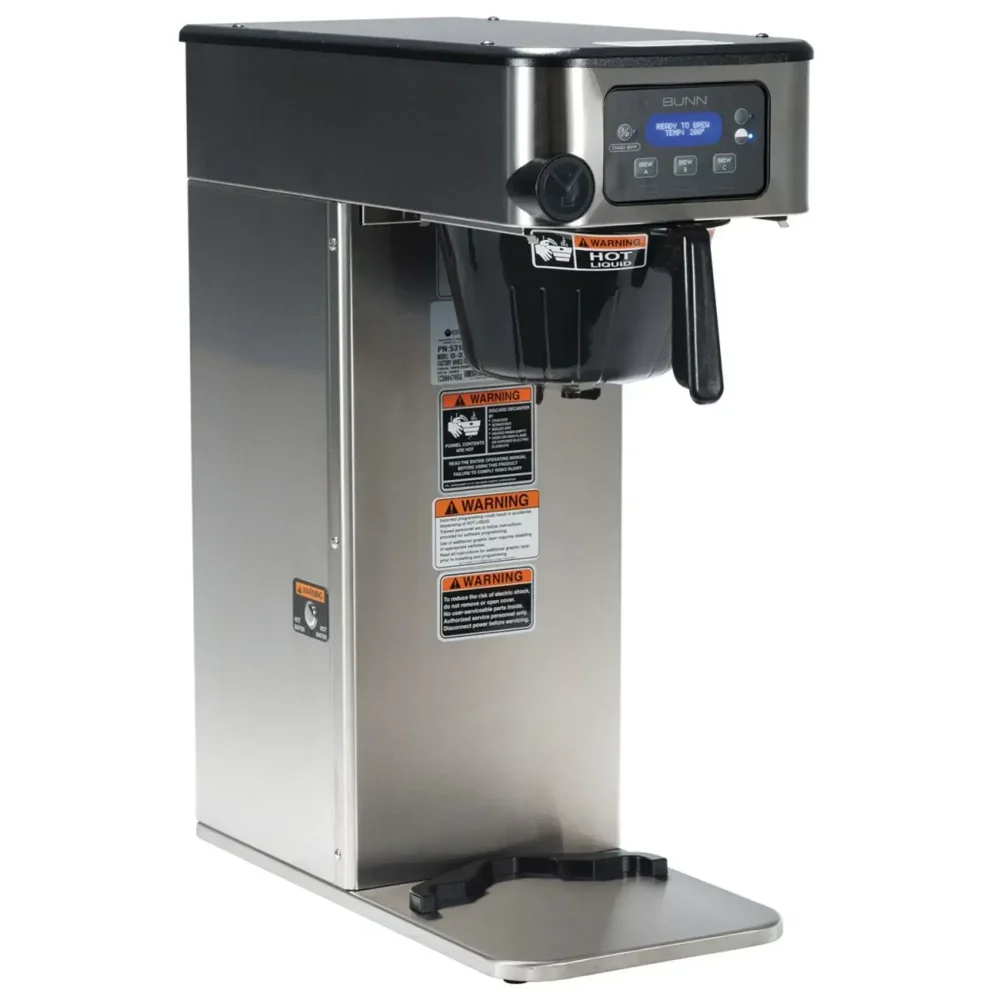Bunn ICB-DV Automatic Coffee Brewer for Thermal Servers, Stainless, 120-208V 1-Ph