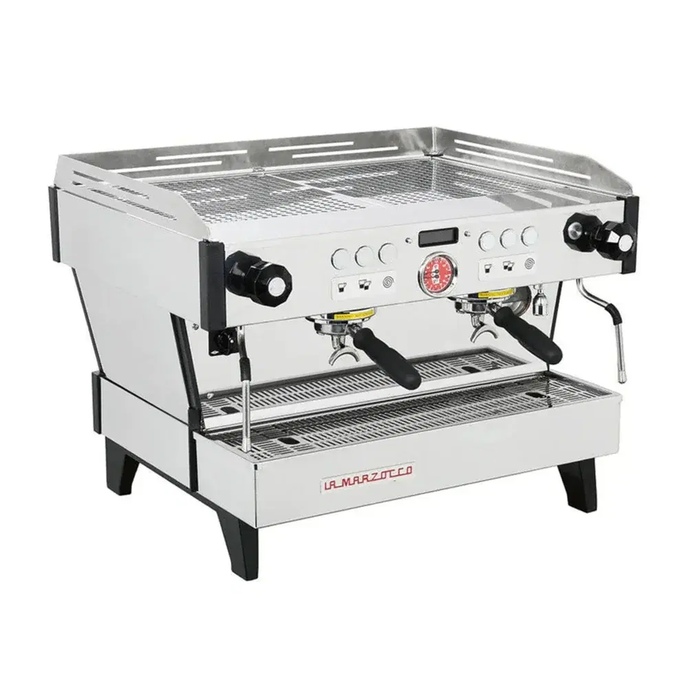 La Marzocco Linea PB AV 2 Group Commercial Espresso Machine with ABR Scales, 208-240V, 1-Phase