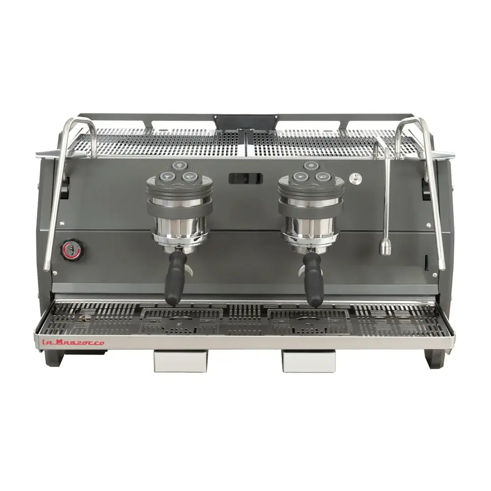 La Marzocco Strada S AV 2 Group Commercial Espresso Machine with ABR Scales, 220V, 1-Phase