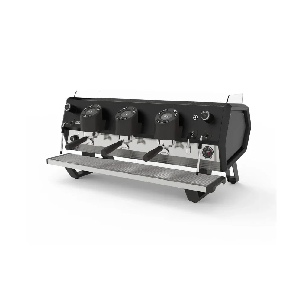 Sanremo D8 3 Group Commercial Espresso Machine, 380-415V, 3 Phase, Black
