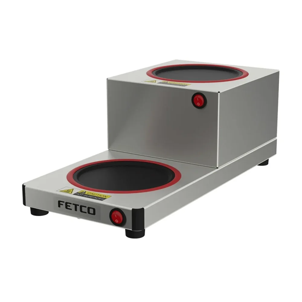 Fetco A155 Dual Step-Up Coffee Warmer for Glass Decanters, 120V