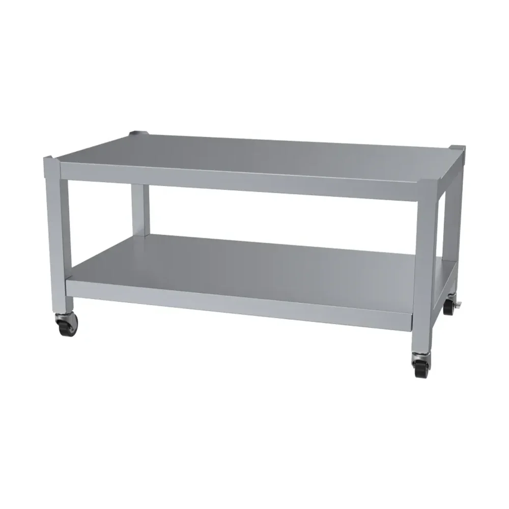 Garland A4528798 48" Equipment Stand, Base with Shelf, Shelf, Swivel Casters, Stainless Steel