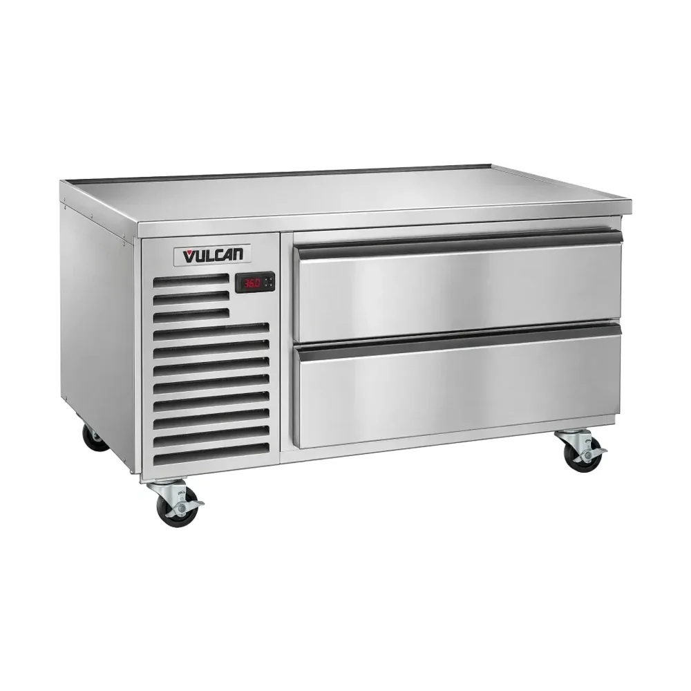 Vulcan ARS 48" Chef Base Refrigerator, 2-Drawer, Stainless Steel, 115V