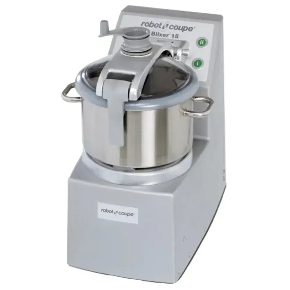 Robot Coupe BLIXER15 2-Speed 15 L Batch Bowl Food Processor, Stainless Steel, 240 V