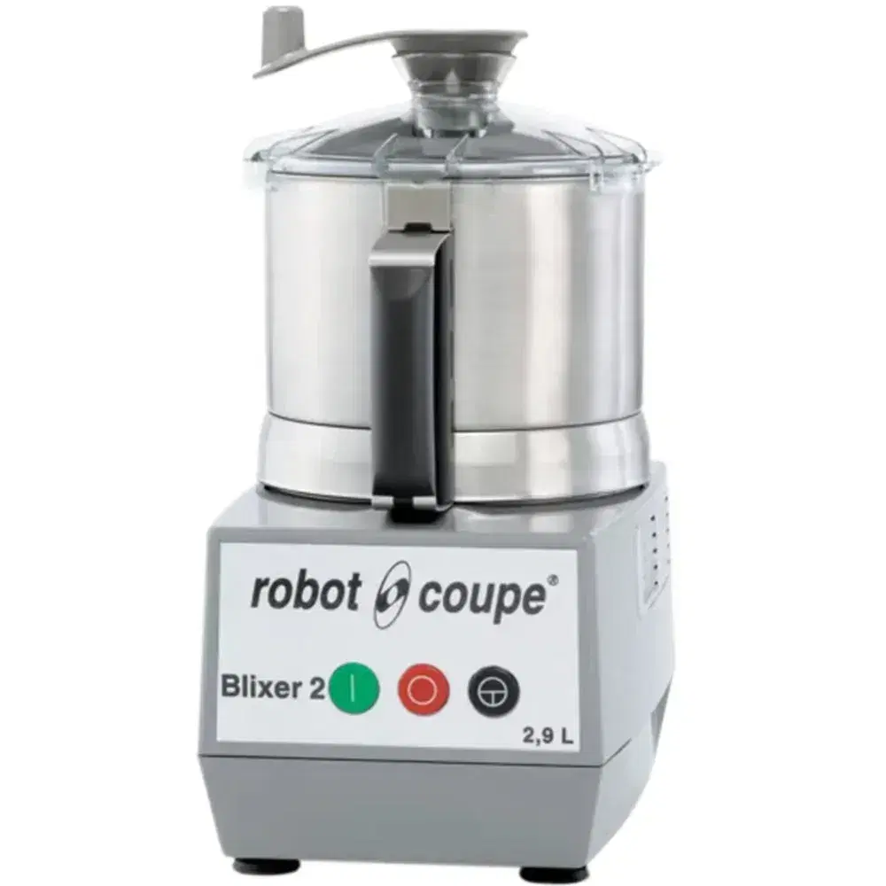Robot Coupe BLIXER2 Batch Bowl Food Processor, 2.9 L, Stainless Steel, 1 HP, 120V