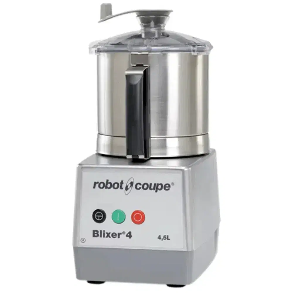 Robot Coupe BLIXER4 Batch Bowl Food Processor, 4.5 L, Stainless Steel, 1 HP, 120V