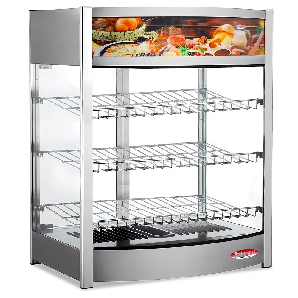 BakeMax BMCBF25 25" Titan Series Heated Display Case, Countertop