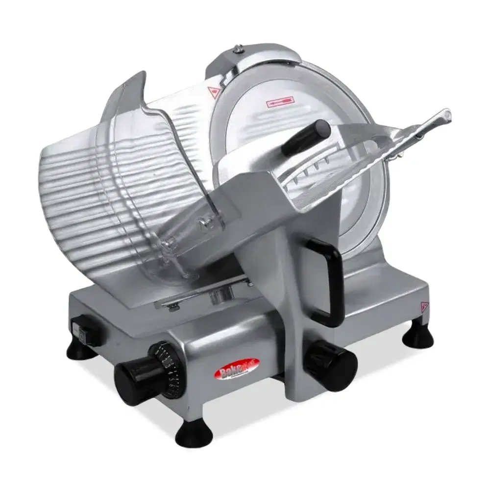 BakeMax BMMSM08 Meat Slicer, Manual Gravity Feed, 8" Blade