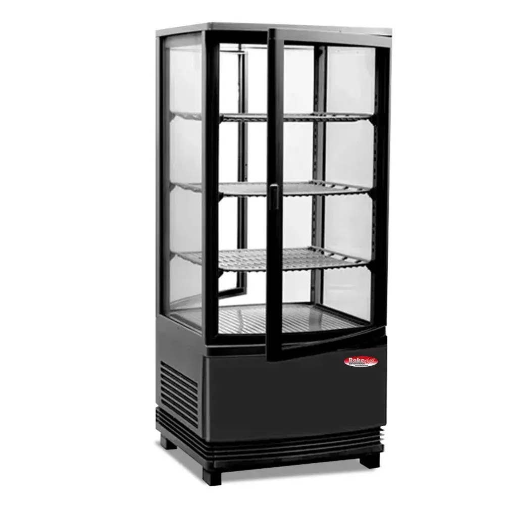 BakeMax BMRCD02 16.75" Titan Series Refrigerated Display Case, Countertop