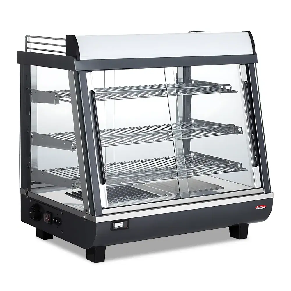 BakeMax BMTSC27 27" Titan Series Heated Warmer/Display Case, Countertop