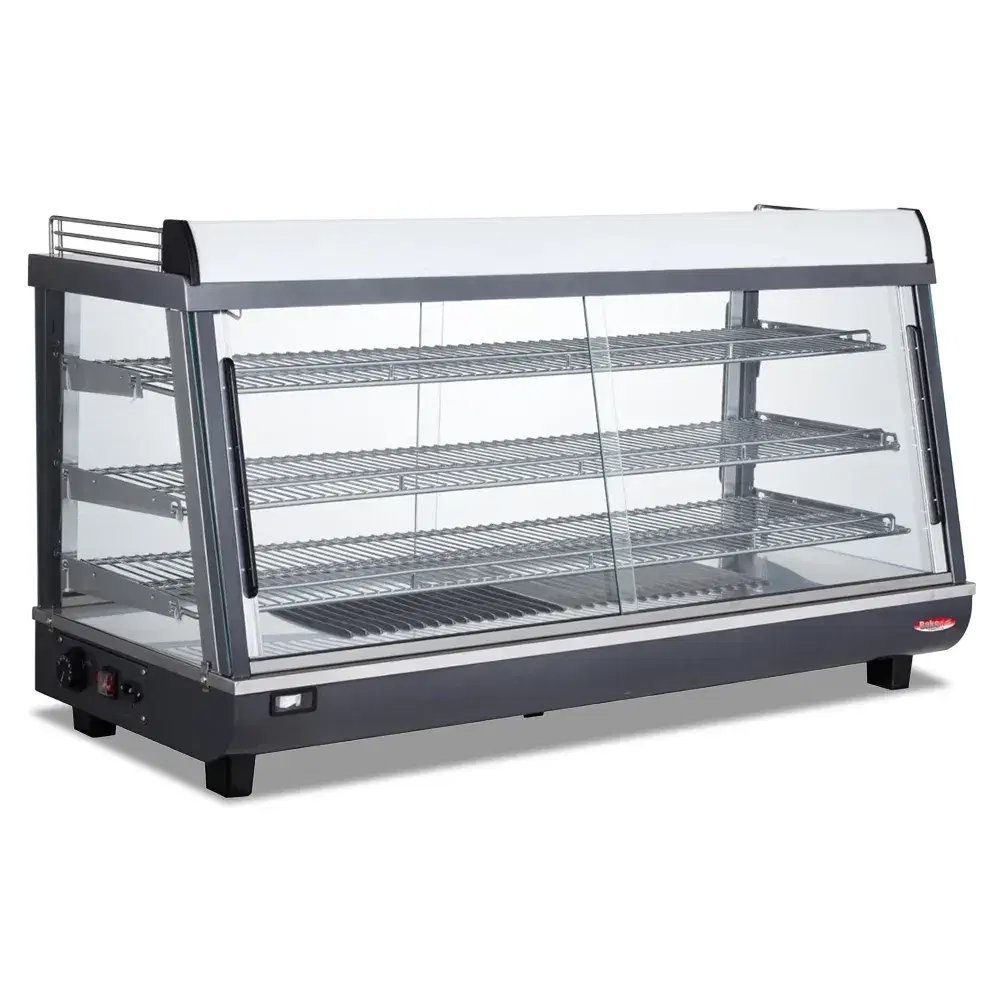 BakeMax BMTSC48 48" Titan Series Heated Warmer/Display Case, Countertop
