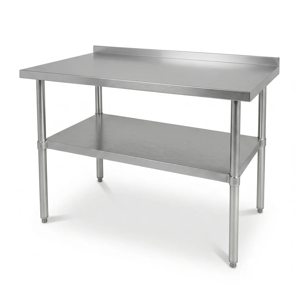 Klinger BSG2448 40" x 38" Stainless Steel Work Table