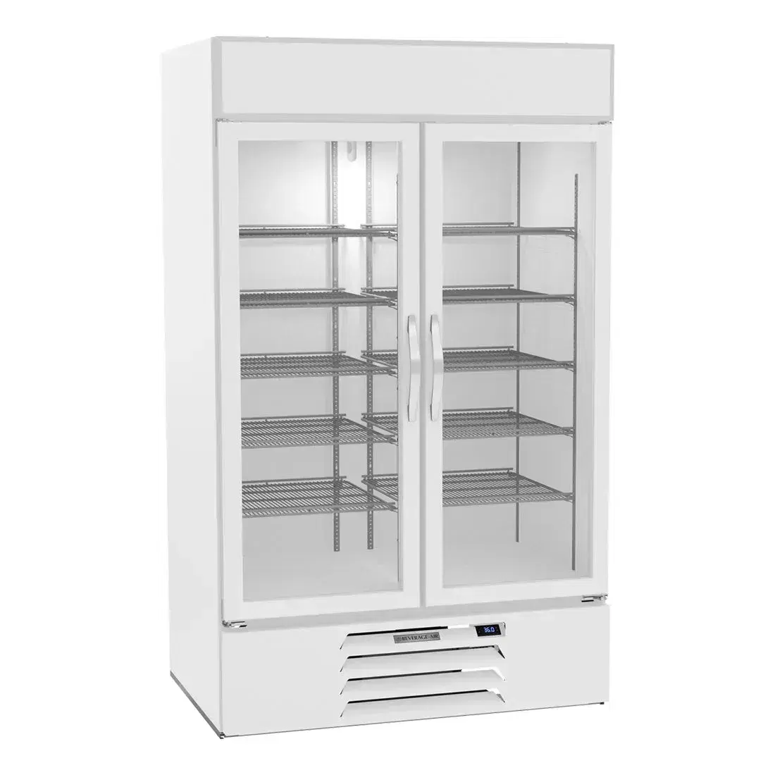 Beverage-Air MMR44HC-1-W-WINE MarketMax 47" Wine Refrigerator, Glass Door, White