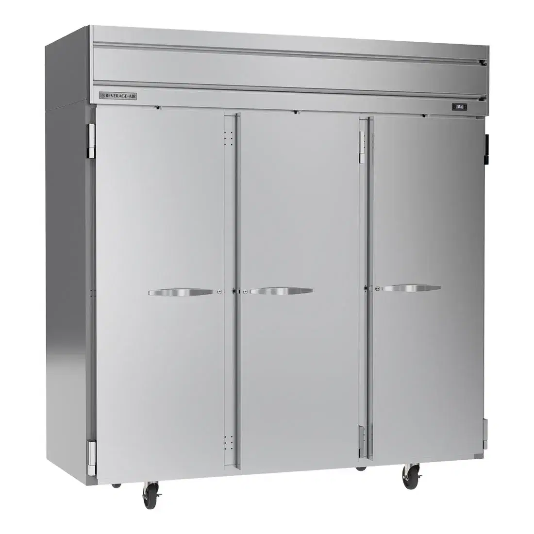 Beverage-Air HR3HC-1S Horizon Series 78" Top Mounted Reach-In Refrigerator, Solid Door
