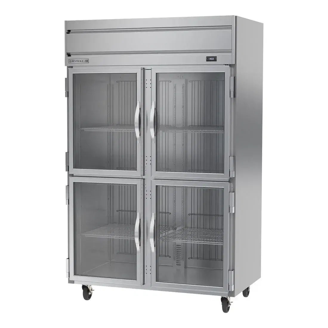 Beverage-Air HFS2HC-1HG Horizon Series 52" Reach-In Freezer, Half Glass Door