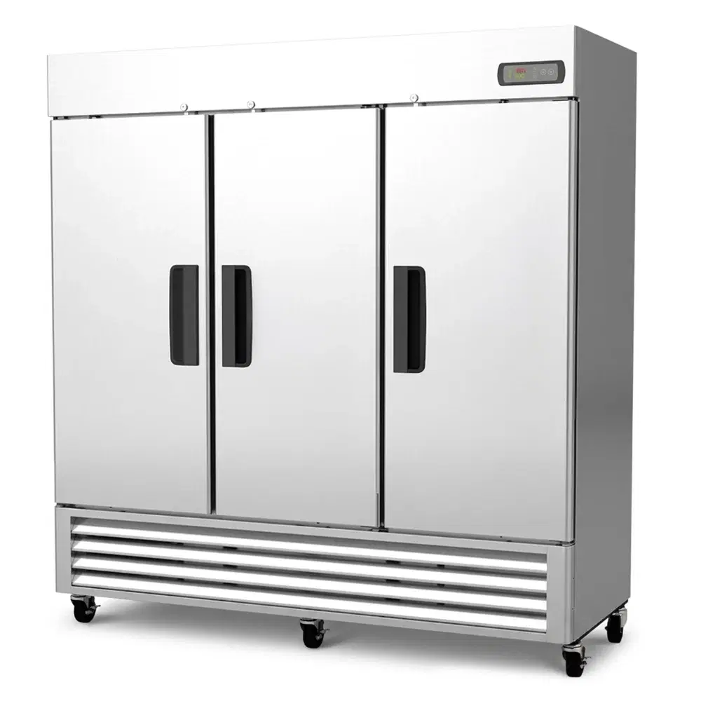 ProKitchen Series 78" Reach-In Refrigerator, 3 Doors, Stainless Steel, 1 Year Warranty