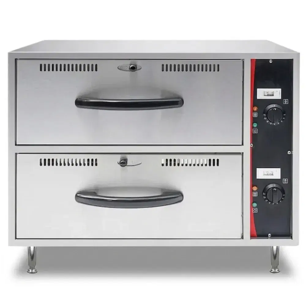 Cookline 30" Double Drawer Warmer, Heavy Duty, Stainless Steel, 120V
