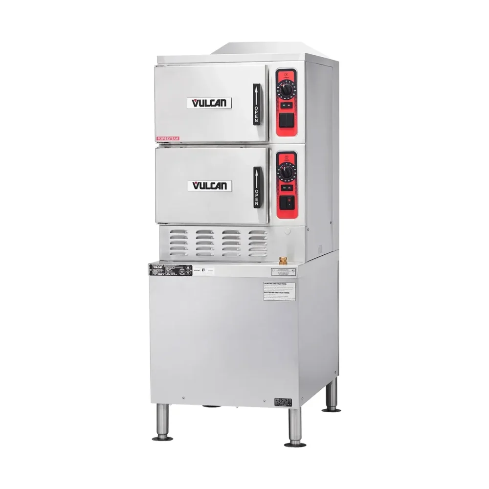 Vulcan C24DA10 10 Pan Convection Steamer, Cabinet Base, Direct Steam