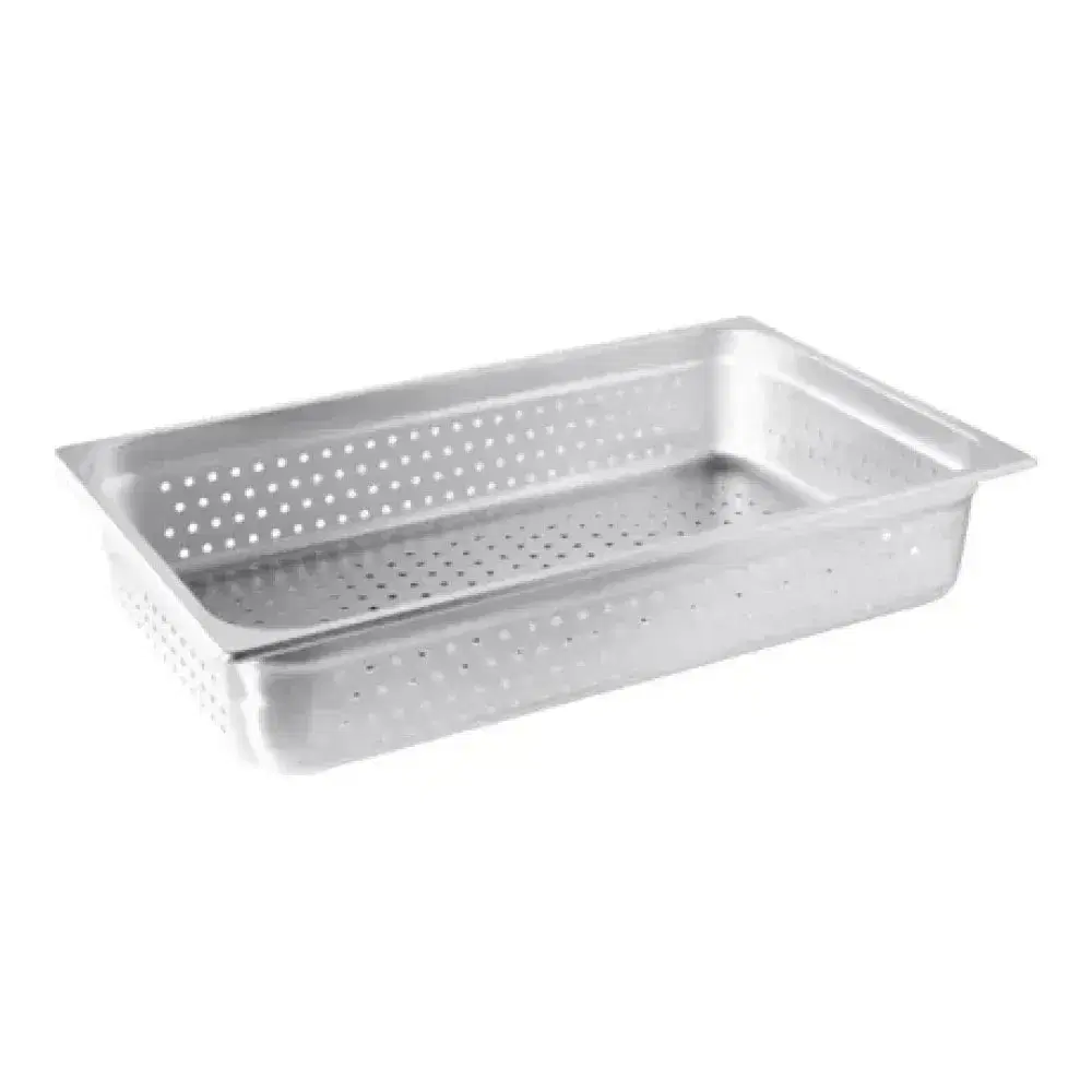 CAC China SSPF-25-4P 4" Steam Pan SS, GN 1/1