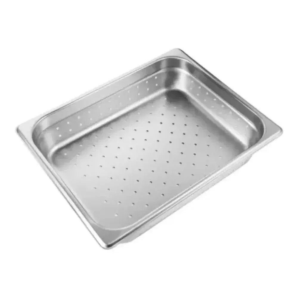 CAC China SSPH-24-2P 2.5" Steam Pan SS, GN
