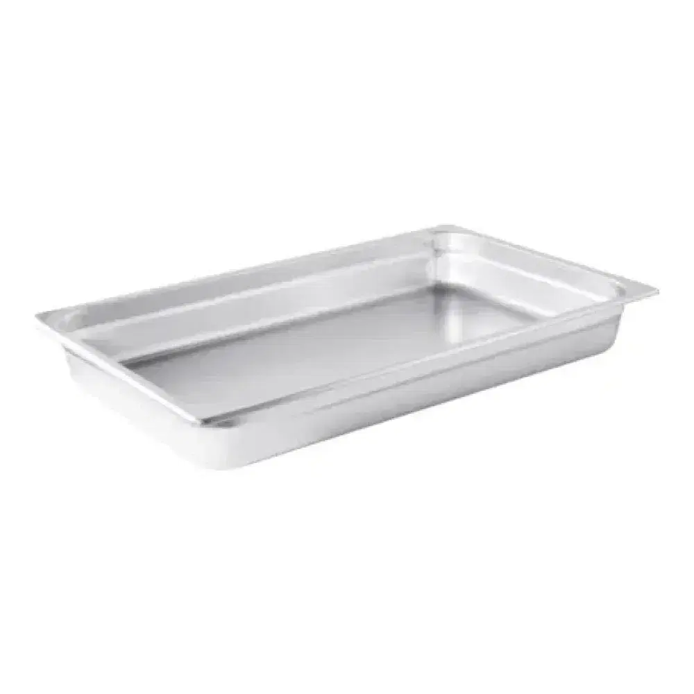 CAC China STPF-23-2 Stainless Steel Steam Pan, GN 1/1, 23 Gauge, Ati.Jm 2.5"