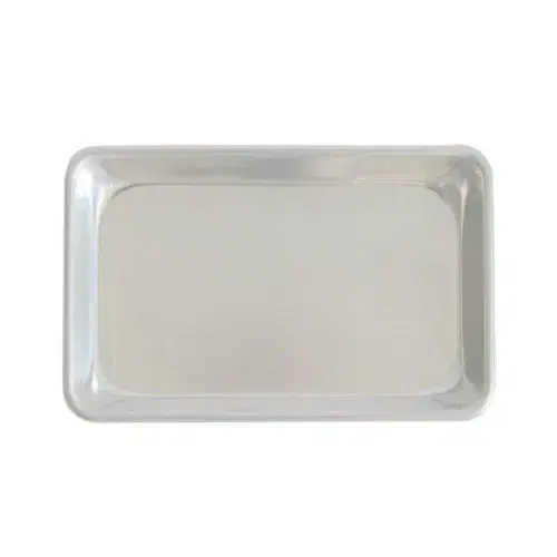CAC China ASHP-0610S-O Aluminum Sheet Pan, 1/8 Size, 6.5 x 9.5", 16 Gauge