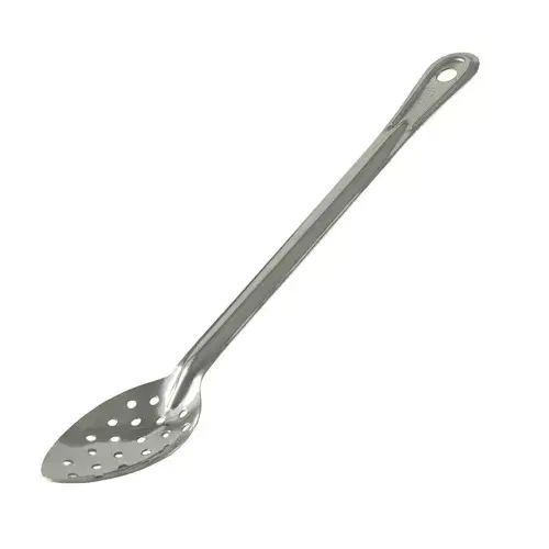CAC China SBHP-15 15" Basting Spoon SS Perforated 1.2 mm