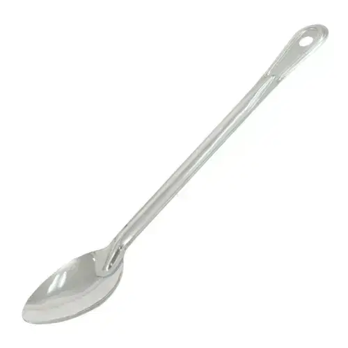 CAC China SBSO-21 21" Basting Spoon SS Solid, 1.5 mm