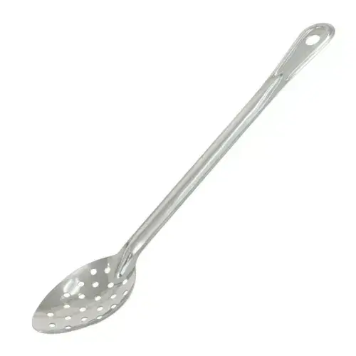 CAC China SBSP-18 18" Basting Spoon SS Perforated 1.5 mm