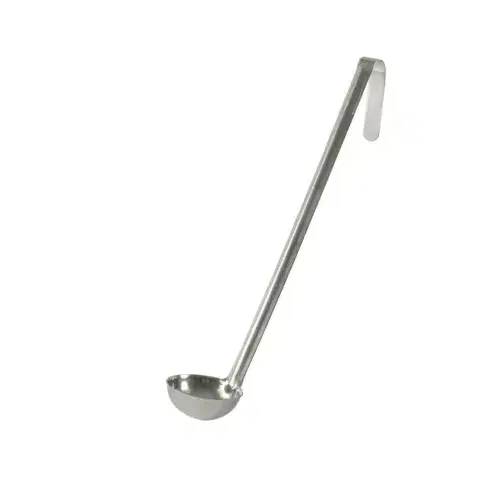 CAC China SSLD-20 2 oz Ladle Stainless Steel One-Piece