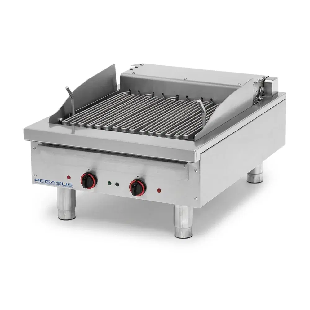 Pegasus CB-36E 36" Electric Countertop Charbroiler, Direct Contact Style, 208V, 3 Phase, 11.25 kW