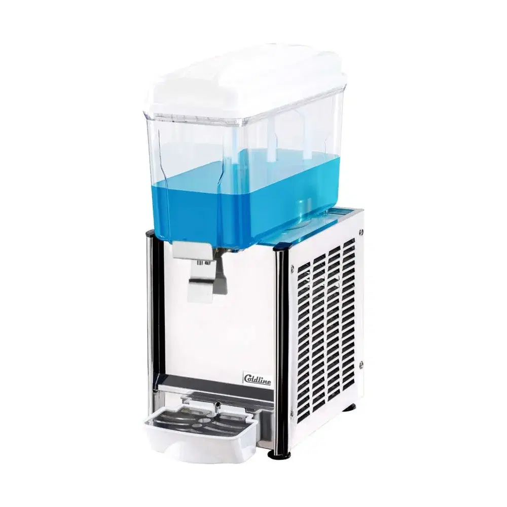 Coldline Refrigerated Beverage Dispenser, Single 3 Gallon Bowl, Stirring System, 1 Year Warranty